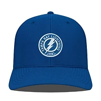 Casquette ajustable bleue Tampa Bay Lightning Fusion pour homme de Levelwear
