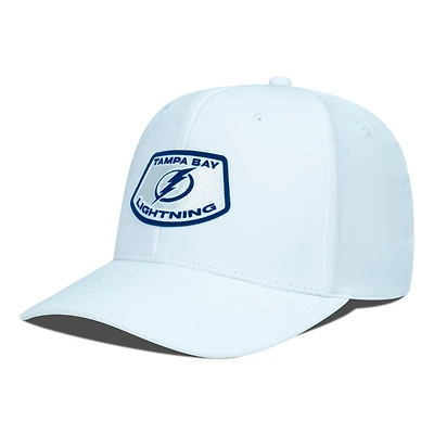 Men's Levelwear White Tampa Bay Lightning Rise Skylight Flex Hat