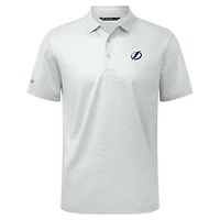Polo blanc pour homme de niveau Tampa Bay Lightning System Insignia Core