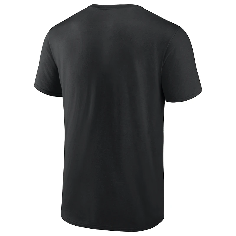 T-shirt essentiel noir à logo pour homme Tampa Bay Lightning