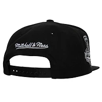 Casquette Snapback Tampa Bay Lightning Core Top Spot Mitchell & Ness pour hommes noire