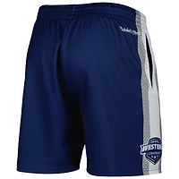 Men's Mitchell & Ness Blue Tampa Bay Lightning City Collection Mesh Shorts