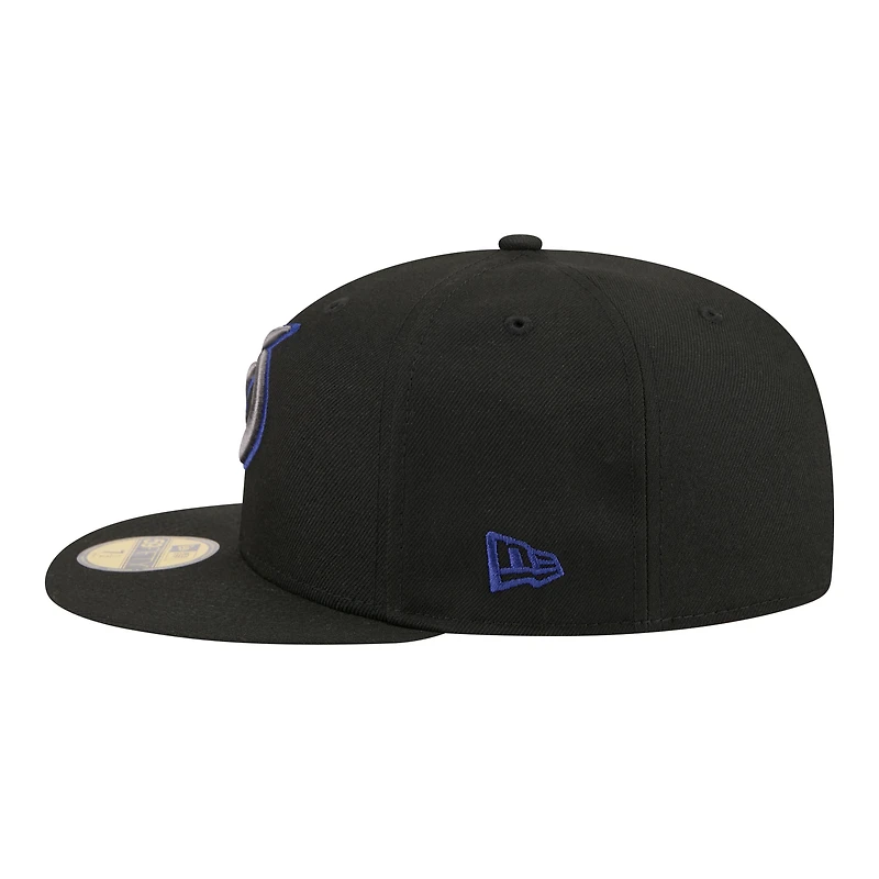 Casquette ajustée New Era 59FIFTY noire pour homme