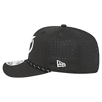 Men's New Era  Black Tampa Bay Lightning Sport Vented 9SEVENTY Rope Adjustable Hat