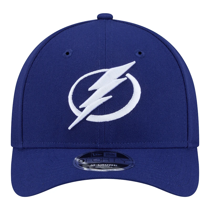 Men's New Era  Blue Tampa Bay Lightning COOLERA 9FORTY M-Crown Adjustable Hat
