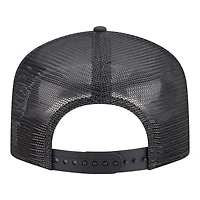 Casquette trucker ajustable New Era 19TWENTY pour homme, coloris anthracite, écusson Tampa Bay Lightning, lavée.
