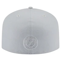 Casquette ajustée A-Frame 59FIFTY pour homme avec coloris Tampa Bay Lightning de New Era gris