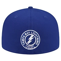 Casquette ajustée New Era 59FIFTY bleu marine Tampa Bay Lightning Deceptor pour homme