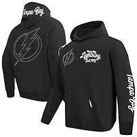 Sweat à capuche noir Pro Standard Tampa Bay Lightning Paint the City pour homme