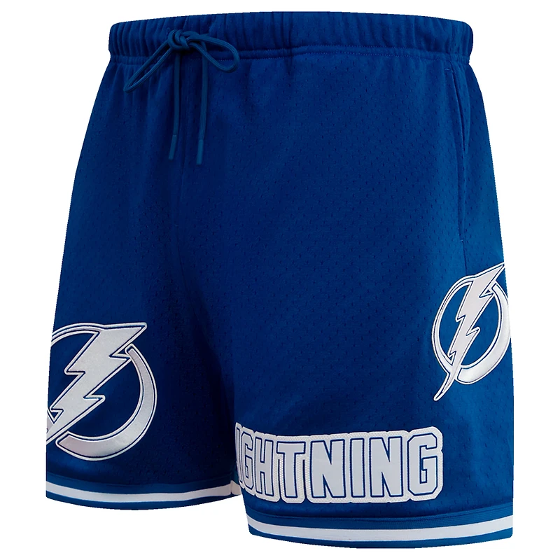 Short classique en maille Tampa Bay Lightning Pro Standard pour hommes, bleu
