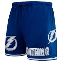 Short classique en maille Tampa Bay Lightning Pro Standard pour hommes, bleu