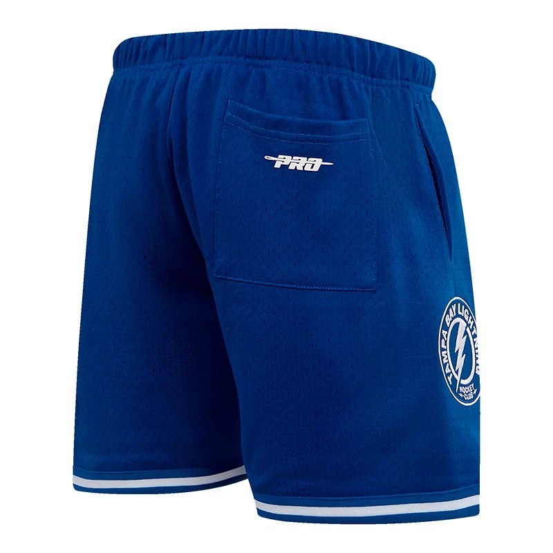 Short classique en maille Tampa Bay Lightning Pro Standard pour hommes, bleu