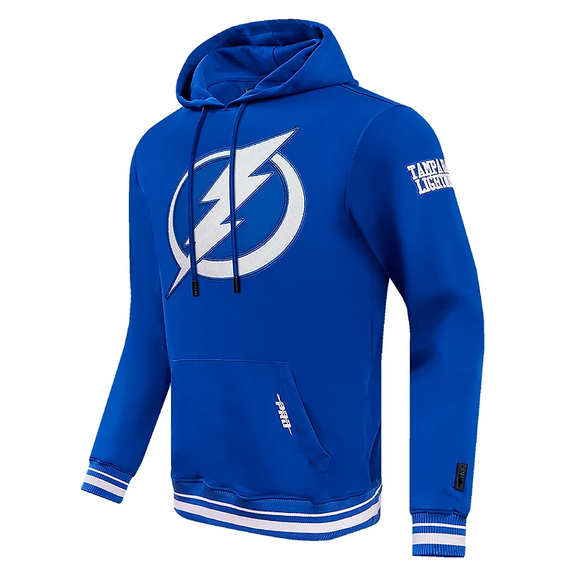 Sweat à capuche en polaire classique rétro Tampa Bay Lightning Pro Standard pour hommes, bleu