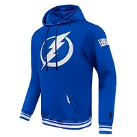 Sweat à capuche en polaire classique rétro Tampa Bay Lightning Pro Standard pour hommes, bleu