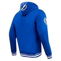 Sweat à capuche en polaire classique rétro Tampa Bay Lightning Pro Standard pour hommes, bleu