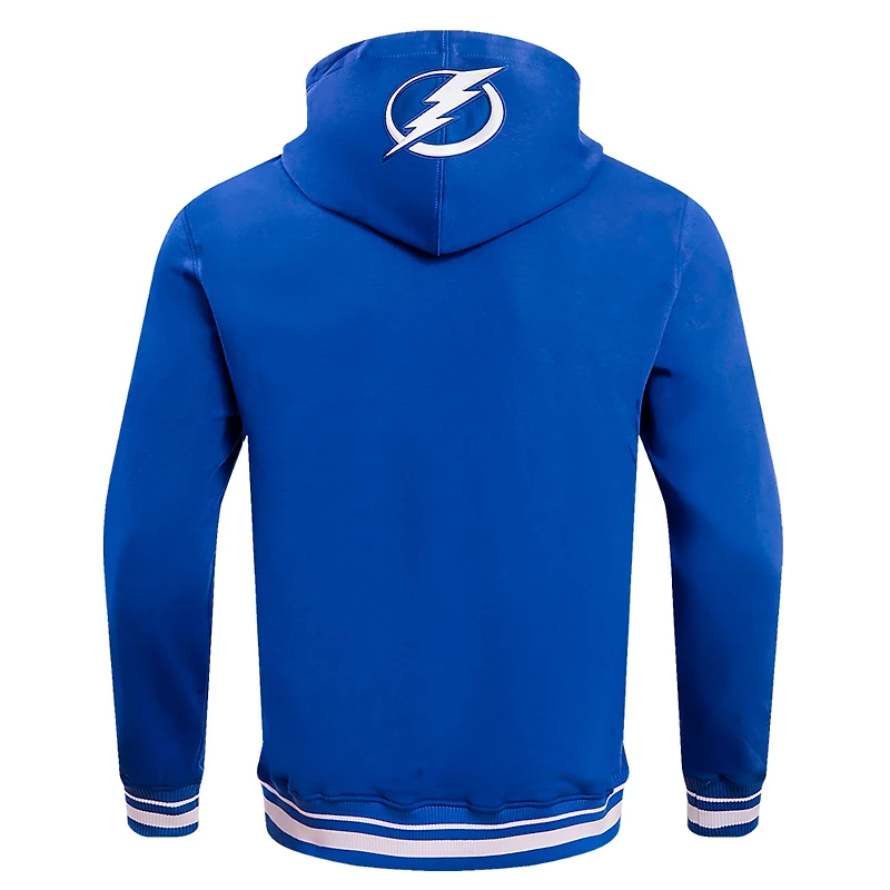 Sweat à capuche en polaire classique rétro Tampa Bay Lightning Pro Standard pour hommes, bleu