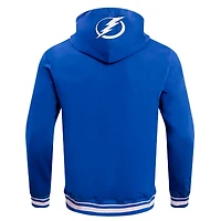 Sweat à capuche en polaire classique rétro Tampa Bay Lightning Pro Standard pour hommes, bleu
