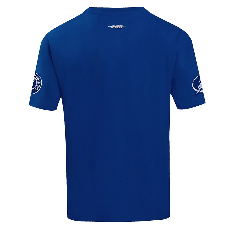 T-shirt Turn It Up Pro Standard bleu pour homme du Lightning de Tampa Bay