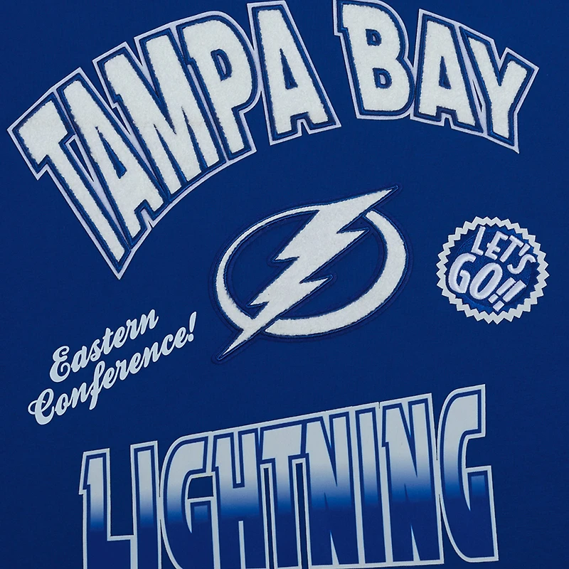 T-shirt Turn It Up Pro Standard bleu pour homme du Lightning de Tampa Bay