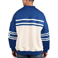 Sweat-shirt à col rond en polaire Starter blanc Tampa Bay Lightning Defense pour hommes