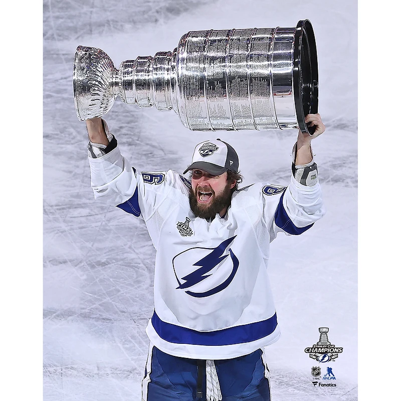 Nikita Kucherov Tampa Bay Lightning Unsigned 2020 Stanley Cup Champions Raising Photograph
