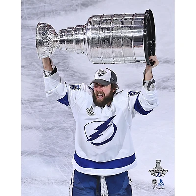 Nikita Kucherov Tampa Bay Lightning Unsigned 2020 Stanley Cup Champions Raising Photograph