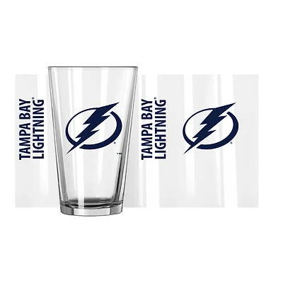 Éclair de Tampa Bay 16 oz. Verre à pinte Team Wordmark Game Day