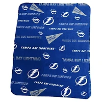 Couverture polaire classique 50" x 60" du Lightning de Tampa Bay