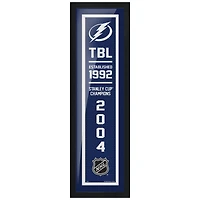 Tampa Bay Lightning - Enseigne Empire Encadrée 6'' x 22''