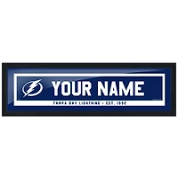 Tampa Bay Lightning - 6'' x 22'' Team Personalization Picture Frame