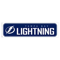 Tampa Bay Lightning - 90'' x 23'' Team Repositional Long Design Wall Decal