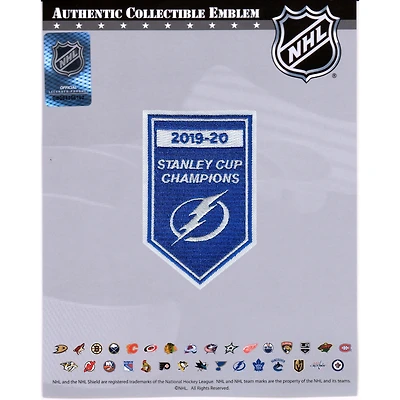 Tampa Bay Lightning Unsigned 2020 Stanley Cup Champions Banner Raising National Emblem Jersey Patch