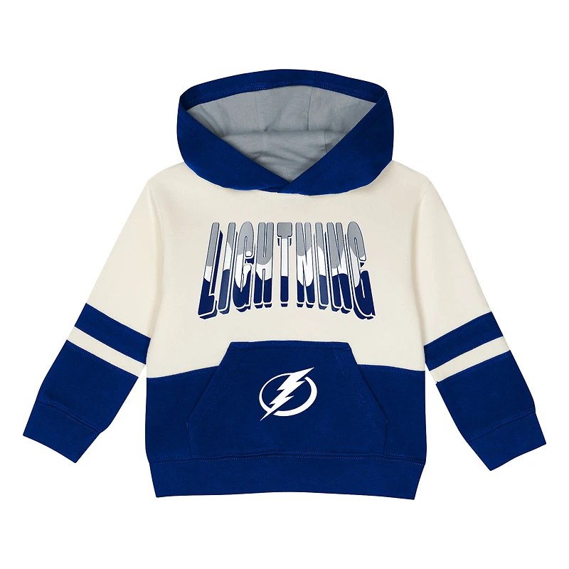 Toddler Outerstuff Blue Tampa Bay Lightning Chants and Cheers Fleece Hoodie Pants Set