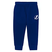 Toddler Outerstuff Blue Tampa Bay Lightning Chants and Cheers Fleece Hoodie Pants Set