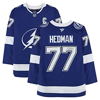 Victor Hedman Tampa Bay Lightning Autographed Fanatics Premium Jersey