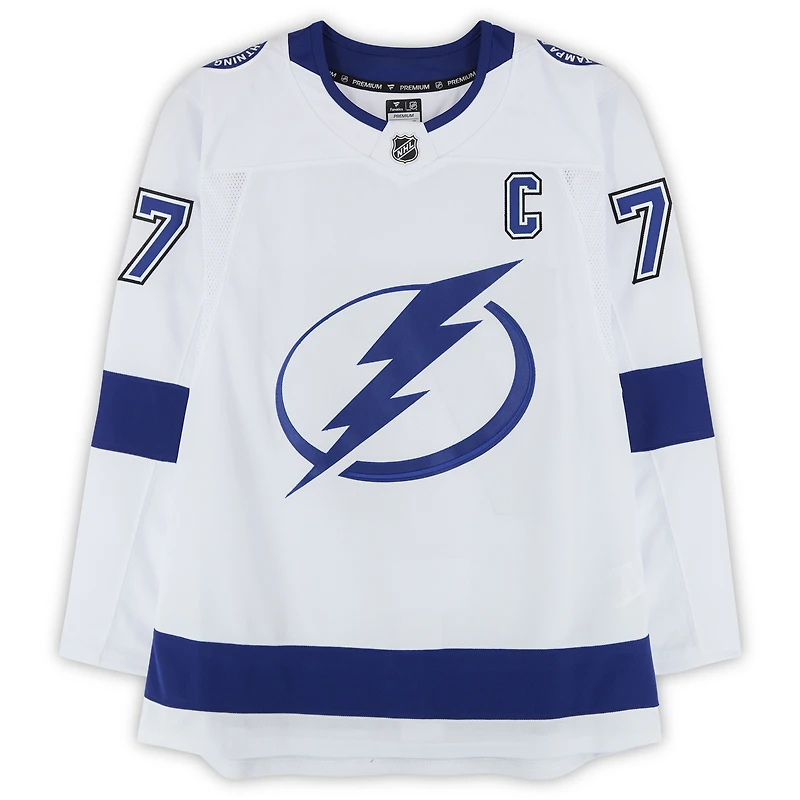 Victor Hedman Tampa Bay Lightning Autographed White Fanatics Premium Jersey