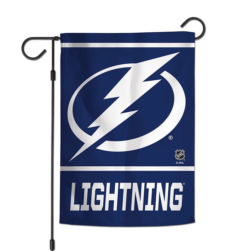 WinCraft Tampa Bay Lightning Drapeau de jardin double face 12" x 18"