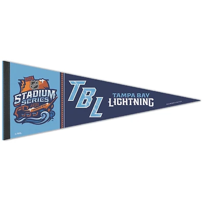 WinCraft  Tampa Bay Lightning 2026 NHL Stadium Series 12" x 30" Premium Pennant