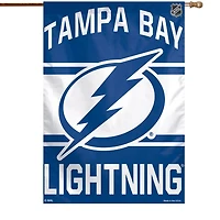 Bannière verticale simple face WinCraft Tampa Bay Lightning 28" x 40" avec logo principal