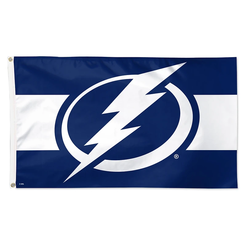 WinCraft Tampa Bay Lightning 3' x 5' Vertical Stripe Deluxe Single-Sided Flag