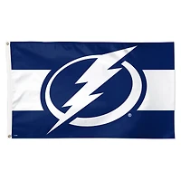 WinCraft Tampa Bay Lightning 3' x 5' Vertical Stripe Deluxe Single-Sided Flag