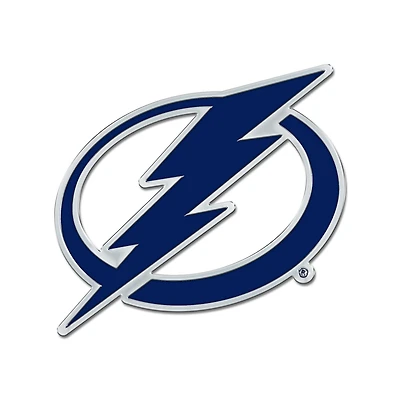 WinCraft Tampa Bay Lightning Colored Chrome Auto Emblem