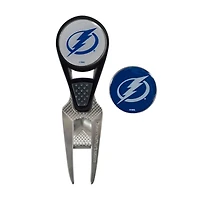 Ensemble d'outils de réparation et de marqueurs de balle WinCraft Tampa Bay Lightning CVX