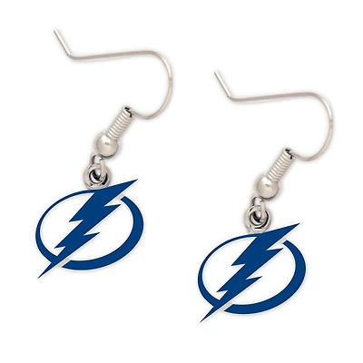 Boucles d'oreilles pendantes WinCraft avec logo Tampa Bay Lightning