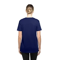 T-shirt à fleurs bleu marine Tampa Bay Lightning Glam Game de New Era pour femme