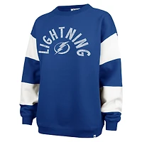 Sweat-shirt à capuche bleu Tampa Bay Lightning Eephus Barred '47 pour femme