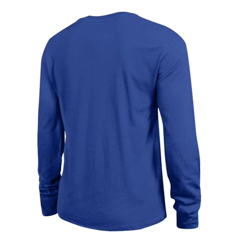 Women's Champion  Royal Tampa Bay Lightning Wordmark Lockup Long Sleeve T-Shirt