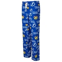 Women's Concepts Sport Blue Tampa Bay Lightning Zest Allover Print Knit Pants