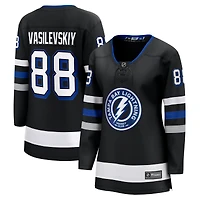 Women's Fanatics Andrei Vasilevskiy Black Tampa Bay Lightning  Breakaway Jersey
