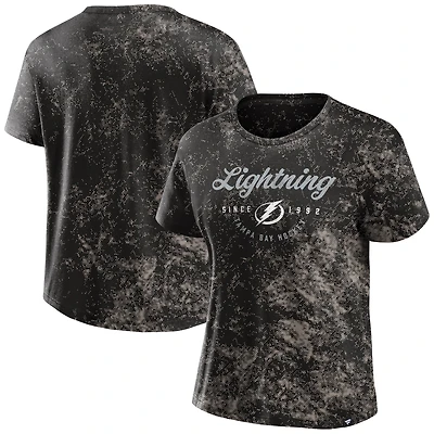 Women's Fanatics  Black Tampa Bay Lightning Breakaway T-Shirt